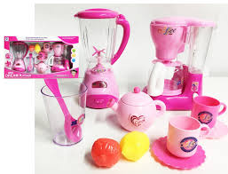 Electric coffee machines 54 ideal coffee machines 11 authentic coffee machines 10 krups coffee machines 10 philips coffee machines 7 dsp coffee electric dry grinder for all grains, maize, coffee, medicine, herbs, spices, milling machine home or commercial: Mini Dream Kitchen Appliance Play Toy Set For Kids With Coffee Maker Blender And Tea Pot Accessories By Jm Shop Online For Toys In New Zealand