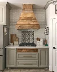 Diy Vent Hood New Floors Counters And Sink Cottage House Flip Episode 9 Kitchen Vent Wood Range Hood Wood Kitchen