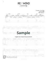 이세계 아이돌 (ISEGYE IDOL) - RE : WIND (리와인드) Spartito by Gloria L.