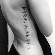 More images for runic tattoos » 20 Rune Tattoos For Women Using The Viking Elder Futhark That Have Deep Meanings Yourtango