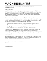 Cover letter sample for assistant restaurant manager. Information Technology Cover Letter Examples Livecareer