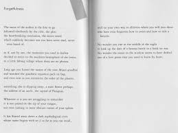 Forgetfulness Billy Collins