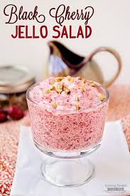 And the jello is important here, distinguishing it as a gelatin salad versus just a sauce. Black Cherry Jello Salad Recipe Scattered Thoughts Of A Crafty Mom By Jamie Sanders