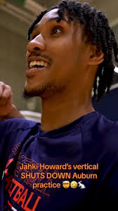 Jahki Howard Vertical Test