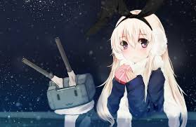 Kantai Collection Rensouhou Chan Shimakaze Kancolle Blonde Long Hair Hd Wallpaper Wallpaperbetter