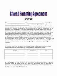 Sample Joint Custody Agreements Awesome Agreement Joint Custody Agreement Form Custody Agreement Child Custody Parenting Plan