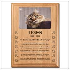 Commemorate the loss of beloved pets with beautiful pet memorial stones, picture frames & other unique pet memorial gifts from personalizationmall.com. Remembrance Plaque For Cats If Tears Poem