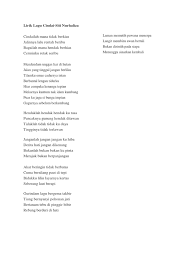 Kalung emas sing ono gulumu saiki wis malih dadi biru luntur koyo tresnamu, luntur koyo atimu saiki kowe lali karo aku kalung emas kuwi biyen tak tuku tak pasrahke mung kanggo sliramu gedhe roso tresnaku yo mung kanggo sliramu ra nyono kowe lali karo aku. Lirik Lagu Cindai