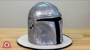 Star Wars Cake Mandalorian Helmet Youtube