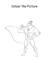 Check out our easter egg craft ideas below. Colour The Picture Superhero With Cape Coloring Pages Worksheets For Preschool Kindergarten First Grade Art And Craft Worksheets Schoolmykids Com