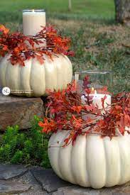 65 Amazing Fall Pumpkins Wedding Decor Ideas Fall Pumpkin Wedding Pumpkin Candle Centerpiece Fall Centerpiece
