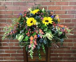 Average cost of funeral flowers. Garden Casket Spray Casket Sprays Hypericum Berries Funeral Arrangements