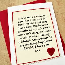 6 months together, enjoying life by your side. Gifts For Six Month Anniversary