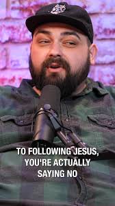 Saying 'yes' to Jesus means letting go of the world.