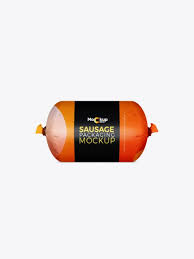 Download Small Matte Sausage Chub Archives Mockupcrew