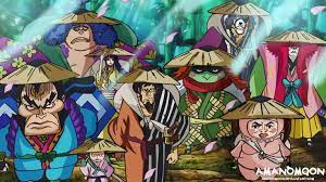 One Piece Chapter 955 Nine Red Scabbards Wano Kuni By Amanomoon One Piece Chapter Anime One Piece Manga