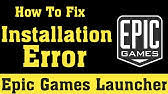 Installation allows the path on the c: How To Fix Fortnite Directory Must Be Empty Error Fortnite Install Error Directory Must Be Empty Youtube