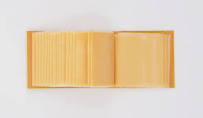 cheese slices condiments and other object collections bound into books by ben denzer colossal art collections of objects design