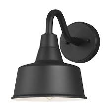 Our oldage barn lights are modeled directly after the traditional wall lamps indoor/outdoor. Sea Gull Lighting Barn Light Small 1 Light Black Outdoor Wall Mount Lantern With Led Bulb In The Outdoor Wall Lights Department At Lowes Com