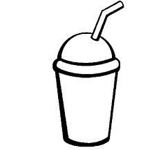 Chocolate milkshake recipe and coloring page. Milkshake Ii Coloring Page Coloringcrew Com