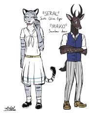 I don't see near enough beastars quizzes up here! Me And My Boyfriend As Beastars Characters Art By Me Furry