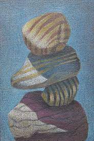 Rockstack1 By Joel Armstrong Art Painting Design