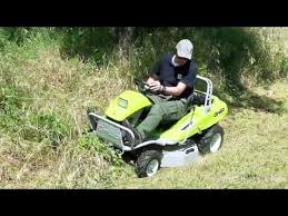 Минитрактор grillo climber cl9.21 для кошения бурьяна (арт. Grillo Climber 7 18 Rideon Mower Youtube