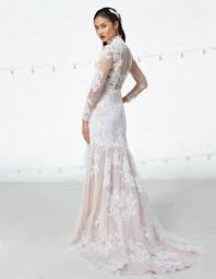 Linette Ivy Aster Fall 2017 Collection Long Sleeve Lace Wedding Dress Long Sleeve Wedding Dress Lace Wedding Dresses Sheath Wedding Dress