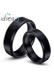 Personalized Black Tungsten Wedding Bands Set Black Tungsten Wedding Band Tungsten Wedding Band Sets Tungsten Carbide Wedding Bands
