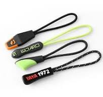 Customization Zipper Pulls Heat Shrink Tubing Cord Zipper ...