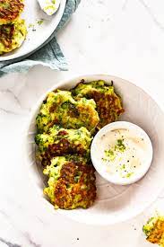 Zucchini is a source of insoluble fiber, too. Low Fodmap Cheesy Broccoli Zucchini Fritters A Little Bit Yummy