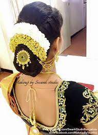 Wedding Hairstyle Inspiration Hair Bun Accessory Saree Blouse Design Hair Accessor Beautiful Wedding Hair Indian Bridal Hairstyles Indian Wedding Hairstyles