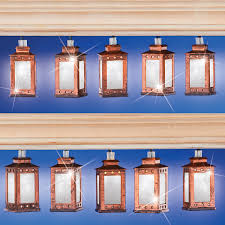 Mini paper lanterns are perfect if you're looking for a soft lighting effect that sets a simple and romantic mood. Solar Powered Mini Lanterns Outdoor String Lights Collections Etc