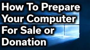 To reset a computer to factory settings using the windows 10 original image, use these steps: How To Guide How To Safely Prepare Your Computer For Sale Or Donation Reset Windows Wipe Files Youtube