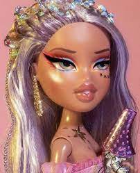 Cartoon profile pictures on instagram: Pin By Zoe On Dollz Black Bratz Doll Bratz Doll Makeup Doll Makeup