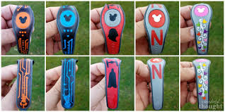 My son wanted these little swirly designs from stencils, and the one right next to the mickey head smudged. Diy Decorated Magicbands A Wonderful Thought