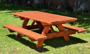 Where Can I Rent Picnic Tables Right Here Our Classic Wood Picnic Table Rentals Are Available For In 2020 Wooden Outdoor Furniture Wooden Picnic Tables Picnic Table