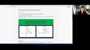 The best free online crossword is brand new, every day. Vocabulary And Speaking Activity Crossword Puzzle Partner Youtube