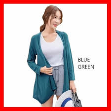 Busana atasan ini dibuat dari bahan spandek rayon yang mampu menyerap keringat dengan baik sehingga nyaman saat dipakai. Outerwear Cardigan Fashion Wanita Baju Kaos Lengan Panjang Atasan Long Cardigan Rajut Wanita Fit Shopee Indonesia