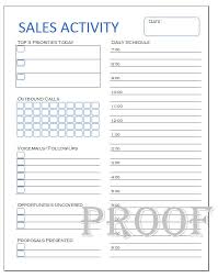 Sales Activity Tracker Daily Planner Cold Call Tracker Etsy Daily Planner Sheets Daily Planner Template Planner Sheets