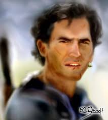 Army of darkness ash character painting