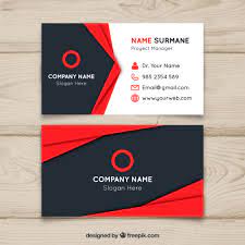 Create free, custom business card designs. Red And Black Business Card Design From Nourcit Nourcit For Business Cards Designs