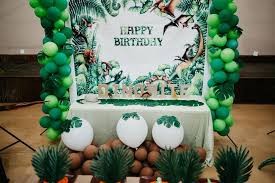 Dinosaur Large Rental Package Rent The Bash Birthday Party Supplies Decoration Kids Birthday Party Supplies Birthday Party Rentals