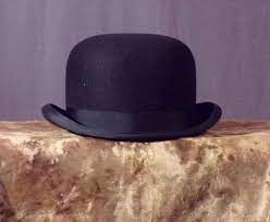 Vintage 1960s Hat Bowler Hat 60s Derby Hat Hilhouse And Company Bowler Hat London Clockwork Orange Derby Hats Bowler Hat Bowler