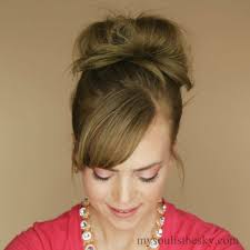 Are you looking for current female hair trends? Messy Bun With Latest Hairstyles Com Missy Sue