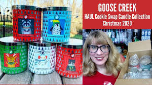 Goose Creek Haul Cookie Swap Candle Collection Christmas 2020 Youtube