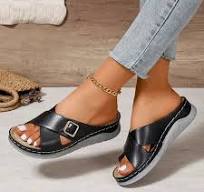 Sandalias Cross Women Platform Slippers: Fashionable Thick ...