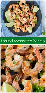Remove shrimp from the bag and discard the marinade. Grilled Marinated Shrimp Recipe Girl