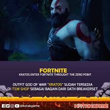 However, it left the zero point exposed and vulnerable, right at the center of the fortnite map. Kotakgame Kratos Enters Fortnite Through The Zero Point Facebook