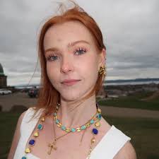 Joy's Blue Gemstone Necklace